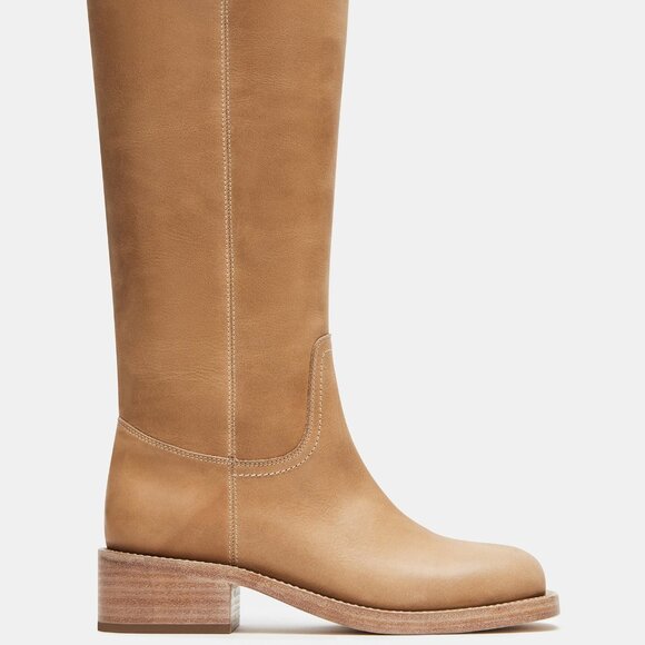 Steve Madden Riggs Boots in color Banana Leather size 7.5 New - Picture 1 of 5